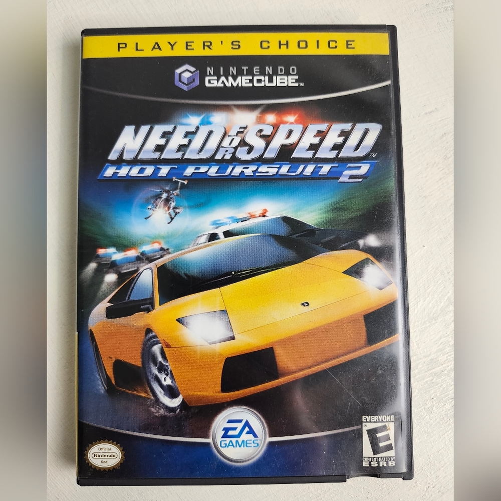 Need for Speed: Hot Pursuit 2 Nintendo GameCube, 2002 Players Choice Tested